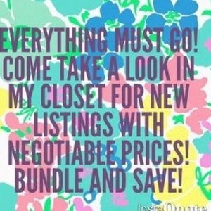 BUNDLE BUNDLE BUNDLE!!!! 30% OFF 5 items